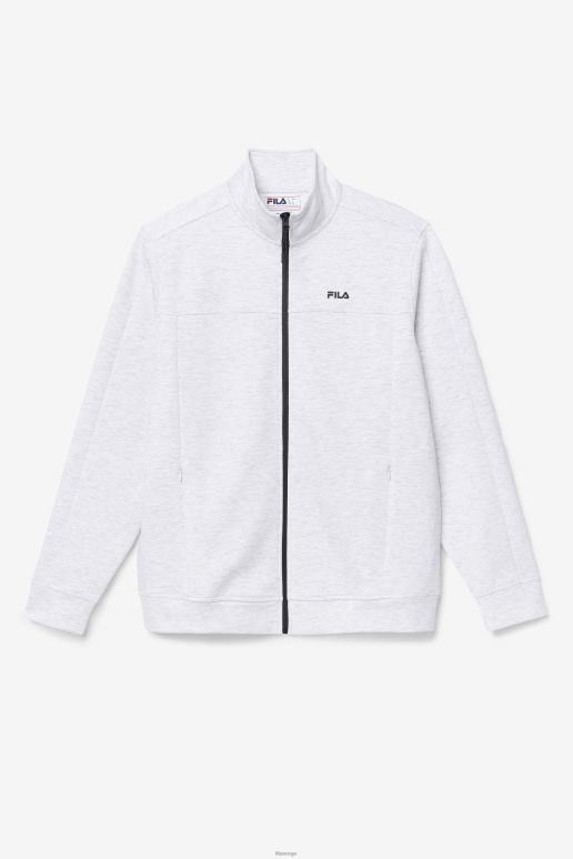 FILA menn fila bleket mergel/svart gonal glidelåsjakke HHL84868 bleket mergel/sort