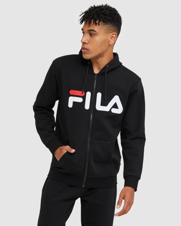 FILA menn fila klassisk unisex jakke med glidelås svart HHL842461 svart