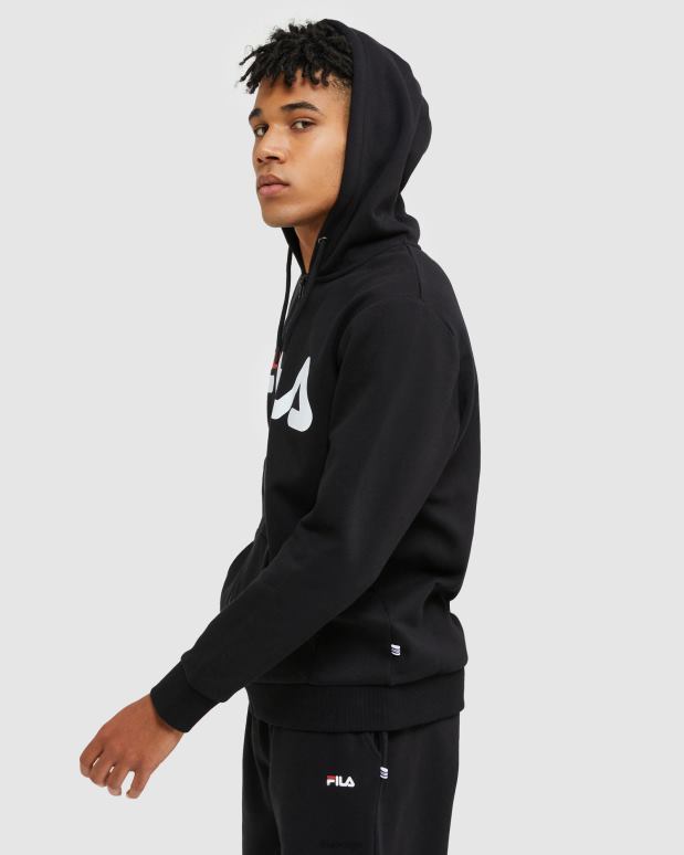 FILA menn fila klassisk unisex jakke med glidelås svart HHL842461 svart