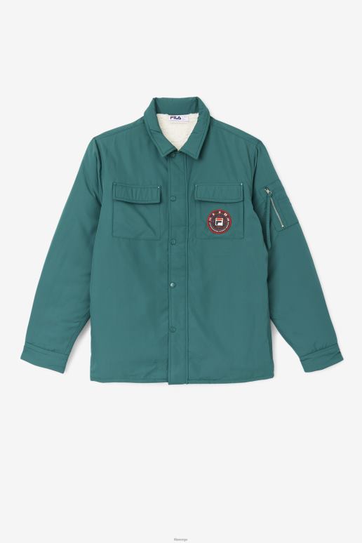 FILA menn fila nile shacket junibug/hvit HHL84799 junibug/hvit