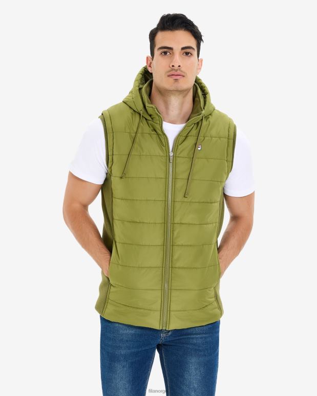 FILA menn fila olive julio puffvest for menn HHL842650 oliven