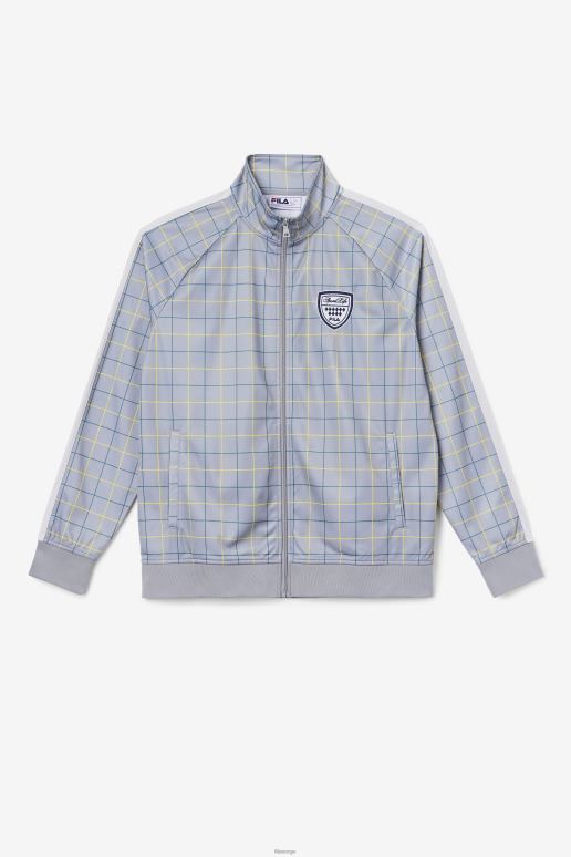 FILA menn fila oshan treningsjakke monument/stein/juni bug HHL84859 monument/stein/juni insekt