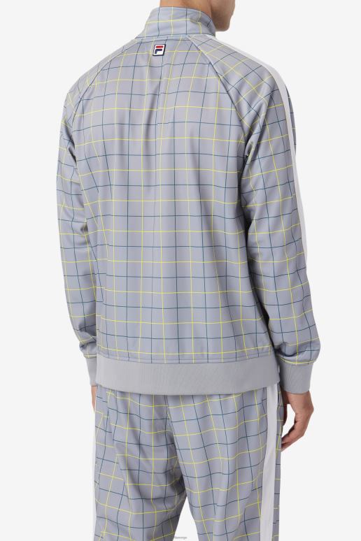 FILA menn fila oshan treningsjakke monument/stein/juni bug HHL84859 monument/stein/juni insekt