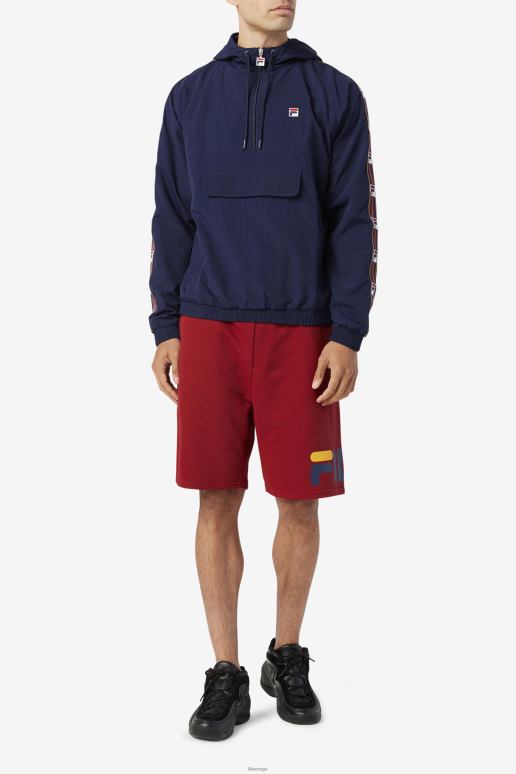 FILA menn fila peacoat cameron vindjakke med 1/2 glidelås HHL84856 peacoat