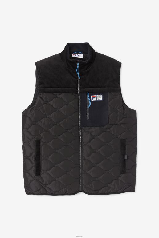 FILA menn fila svart crag vest HHL84862 svart