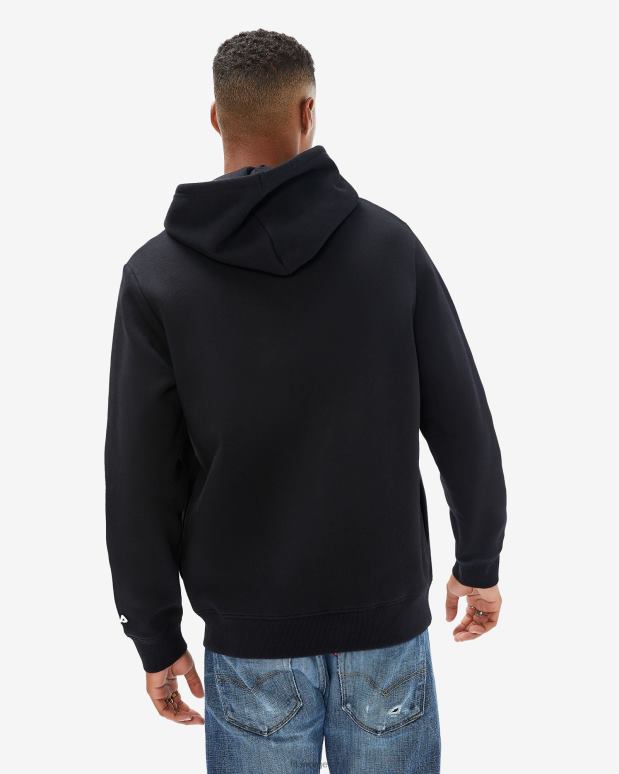 FILA menn fila svart unisex badge 2.0 hette med glidelås HHL842644 svart