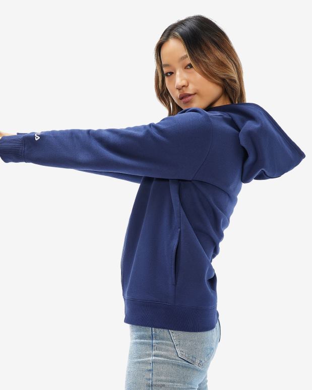 FILA menn fila unisex badge 2.0 hette med glidelås ny marine HHL842653 ny marine