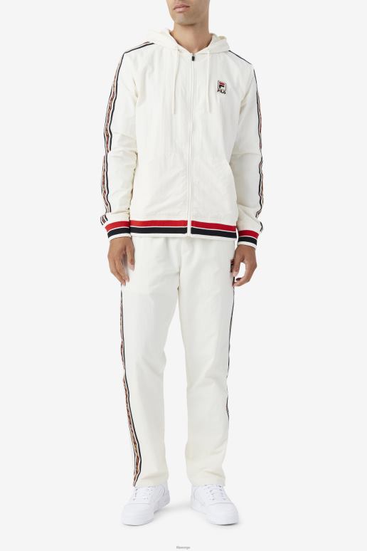 FILA menn gardenia/svart/rød fila faras vindjakke HHL84771 gardenia/svart/rød