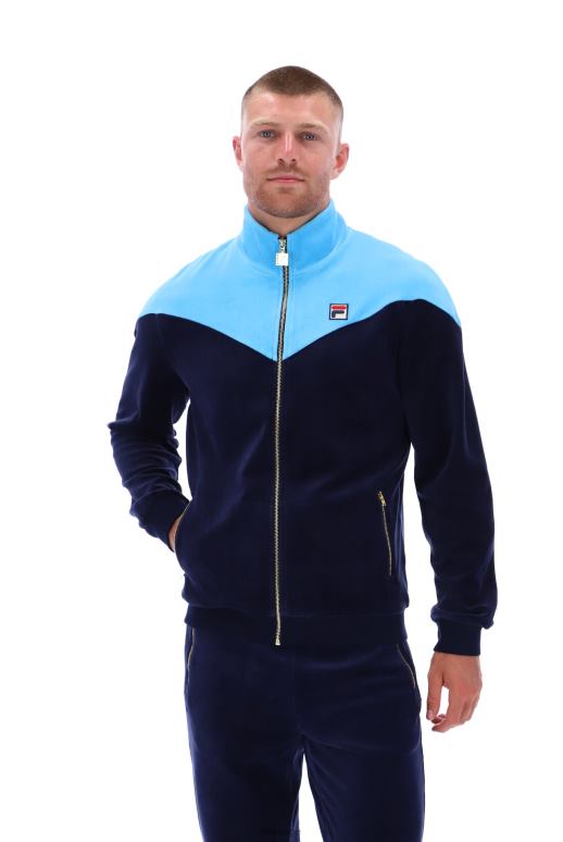 FILA menn gus velour skinnetopp fila HHL843242