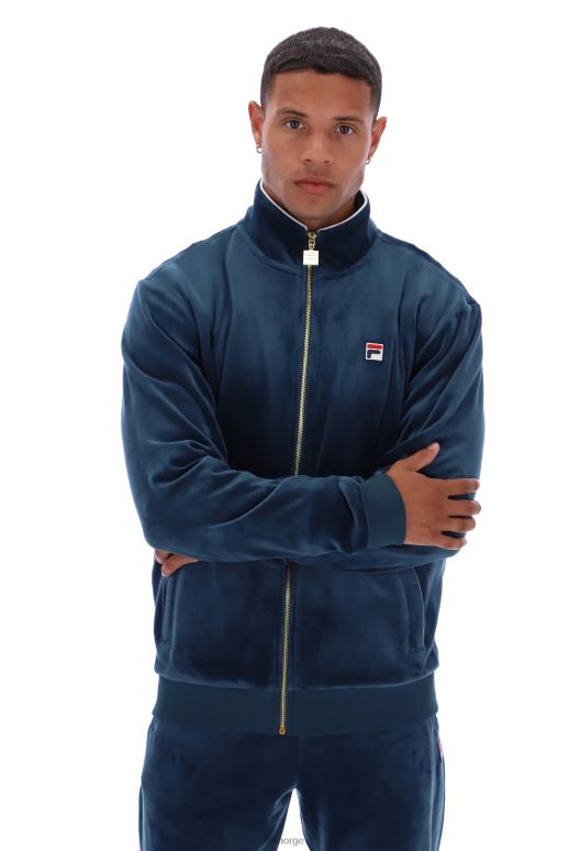 FILA menn irving velour fila track topp HHL843238