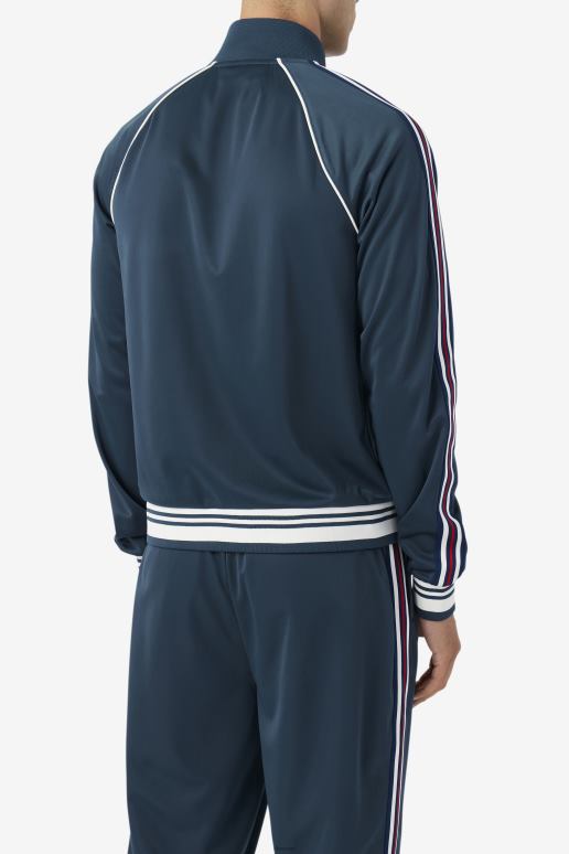 FILA menn lavin treningsjakke fila blågrønn HHL84854 blågrønn