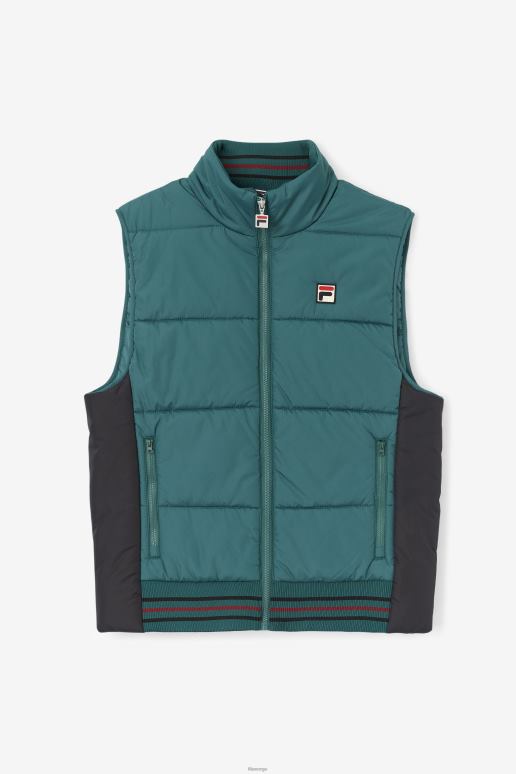 FILA menn matias vest juni bug/svart fila HHL84791 juni bug/svart