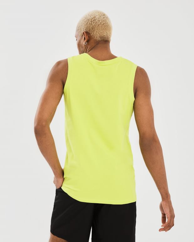 FILA menn menns cian tank sitrusgrønn fila HHL842351 sitrusgrønn