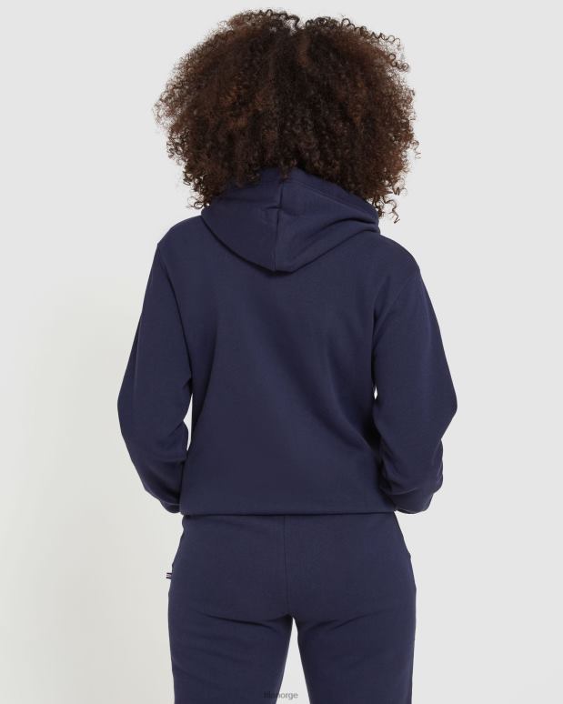 FILA menn ny marineblå klassisk unisex-jakke med glidelås fila HHL842484 ny marine