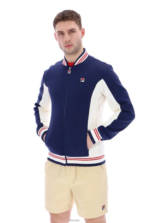 FILA menn settanta baseball fila treningsjakke HHL843334