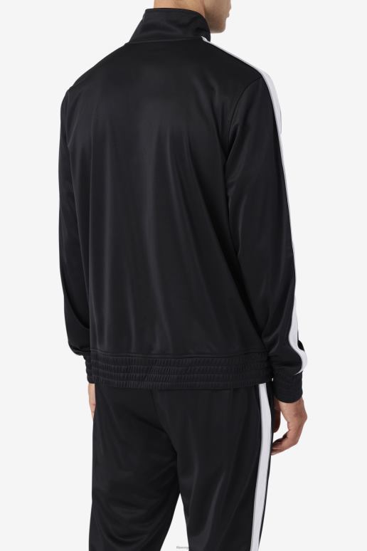 FILA menn sort/hvit/monument runi treningsjakke fila HHL84852 svart/hvitt/monument