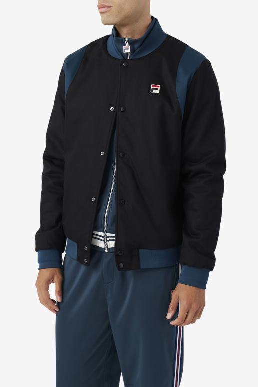 FILA menn svart/blågrønn cree bomber fila HHL84774 svart/blågrønt