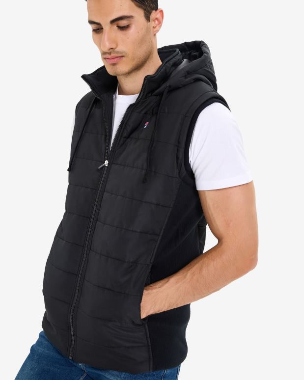 FILA menn svart fila julio puffvest for menn HHL842649 svart