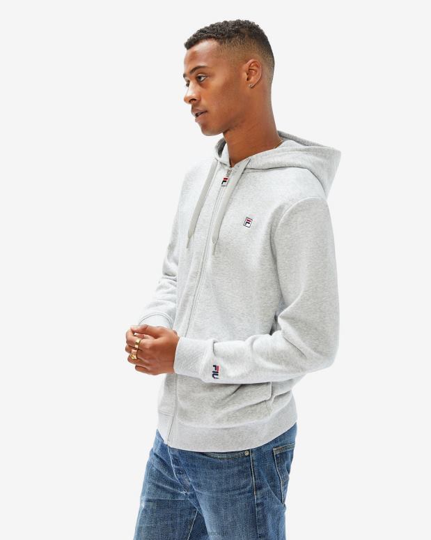 FILA menn unisex badge 2.0 glidelås hette sølv marle fila HHL842645 sølv marle