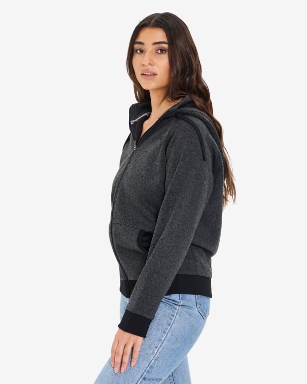 FILA menn unisex romano glidelåsjakke svart marle fila HHL842651 svart marle