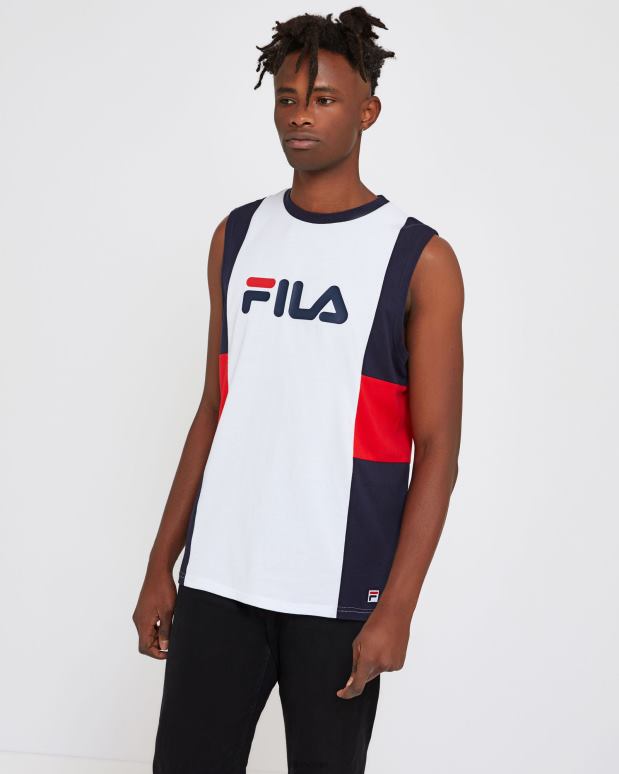 FILA menn unisex verona tank hvit fila HHL842555 hvit