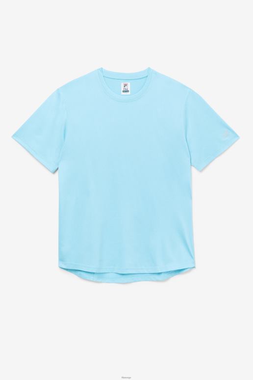 FILA menn blå fisk lyng fila pickleball kamskjell hem mannskap HHL841107 blå fiskelyng