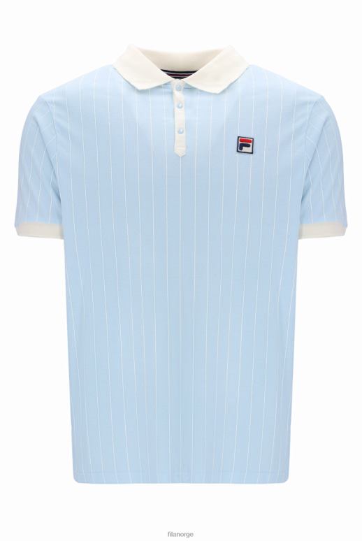 FILA menn fila bb1 klassisk vintage stripet polo HHL843340