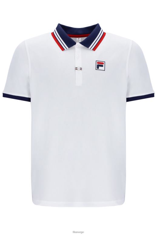 FILA menn fila heritage s/s solid polo HHL843226