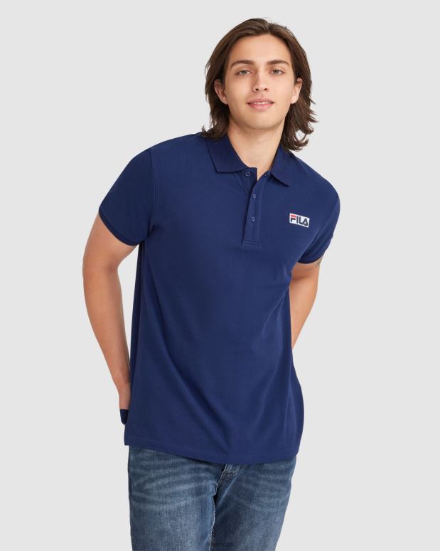 FILA menn fila herre asher polo ny marine HHL842371 ny marine