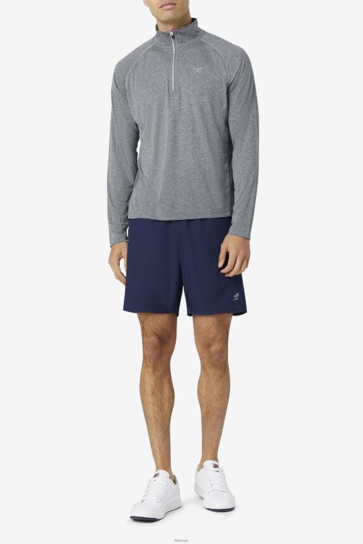 FILA menn fila pickleball 1/4 lyng med glidelås HHL841117 lyng