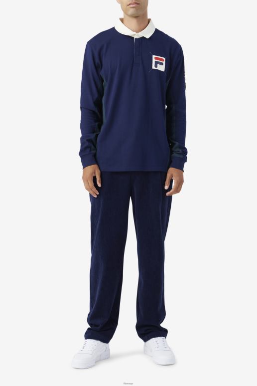 FILA menn filmore rugby marine/blågrønn/hegre fila HHL84413 marine/blågrønt/hegre
