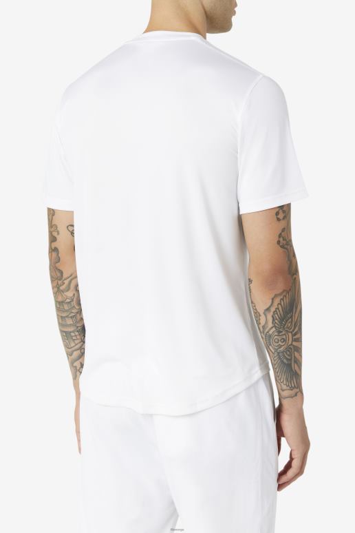 FILA menn hvit pickleball kamskjell hem crew fila HHL841104 hvit