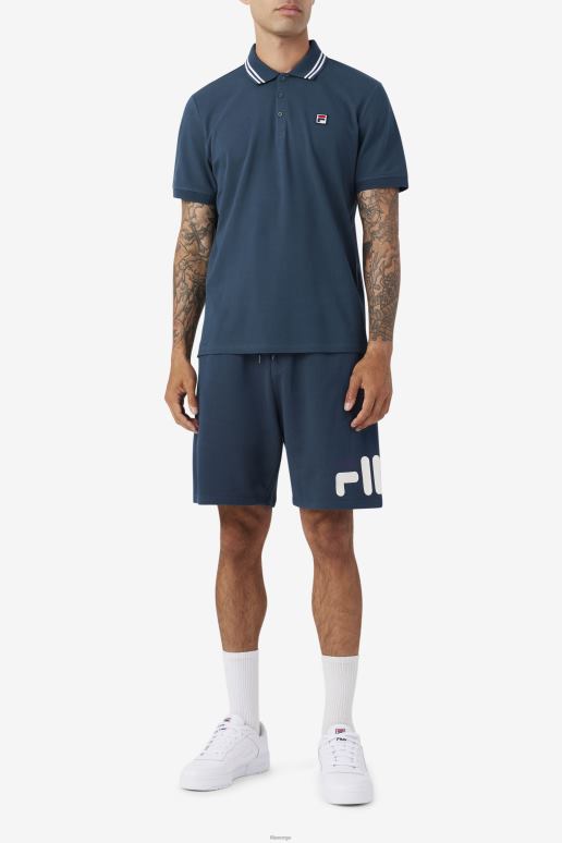 FILA menn jelen polo fila blågrønn HHL84428 blågrønn