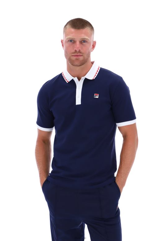 FILA menn seb grafisk poloskjorte fila HHL843308