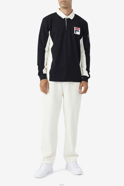 FILA menn svart/egret filmore rugby fila HHL84414 svart/hegre