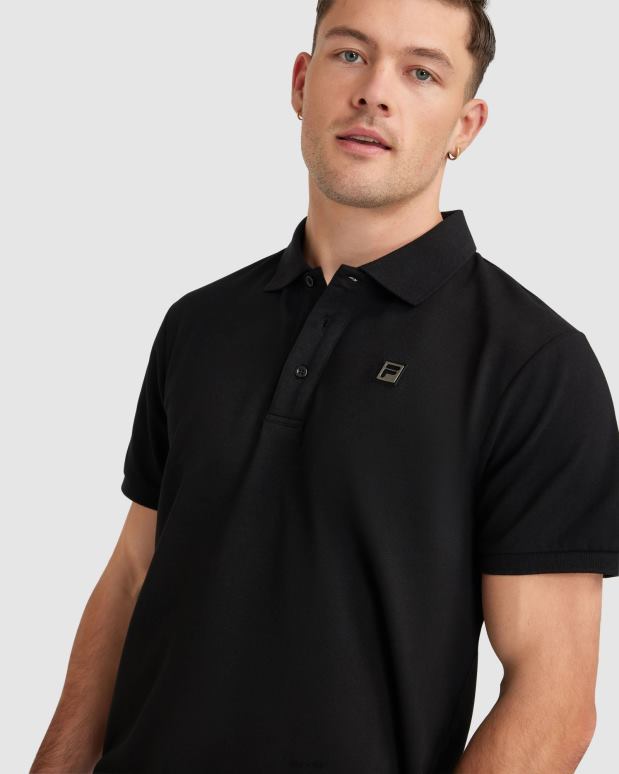 FILA menn svart fila blake polo for menn HHL842343 svart