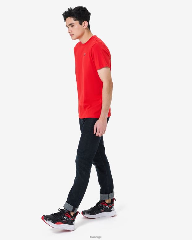 FILA menn Herre Heritage Badge 2.0 tee rød fila HHL842561 rød