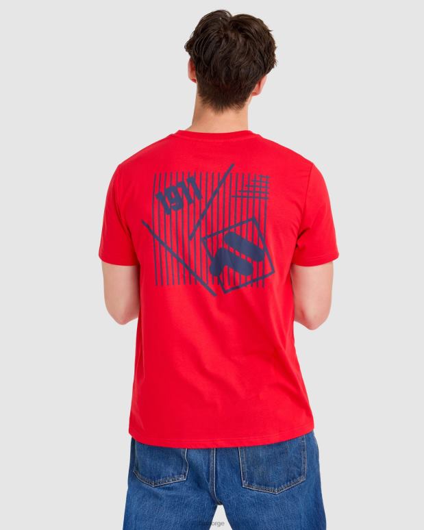 FILA menn aaron tee rød fila HHL842303 rød