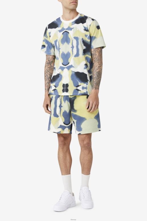 FILA menn acotas tee penselstrøk print fila HHL84347 penselstrøkstrykk