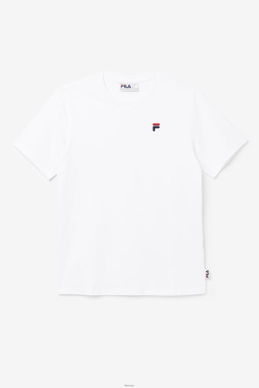 FILA menn derion tee hvit fila HHL84263 hvit