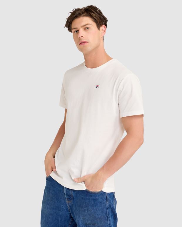 FILA menn fila aaron t-skjorte hvit HHL842305 hvit