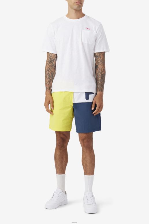 FILA menn fila dilki crew hvit/lilla HHL84385 hvit/lilla