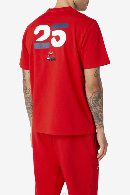 FILA menn fila grant hill cormac tee rød HHL84229 rød