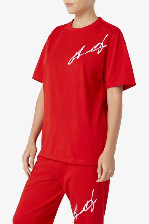 FILA menn fila grant hill cormac tee rød HHL84229 rød