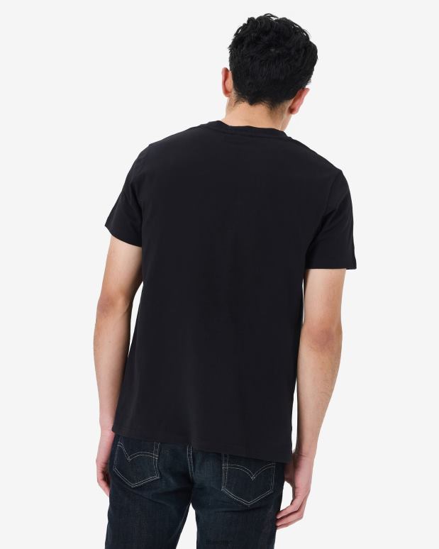 FILA menn fila herre heritage badge 2.0 tee svart HHL842581 svart