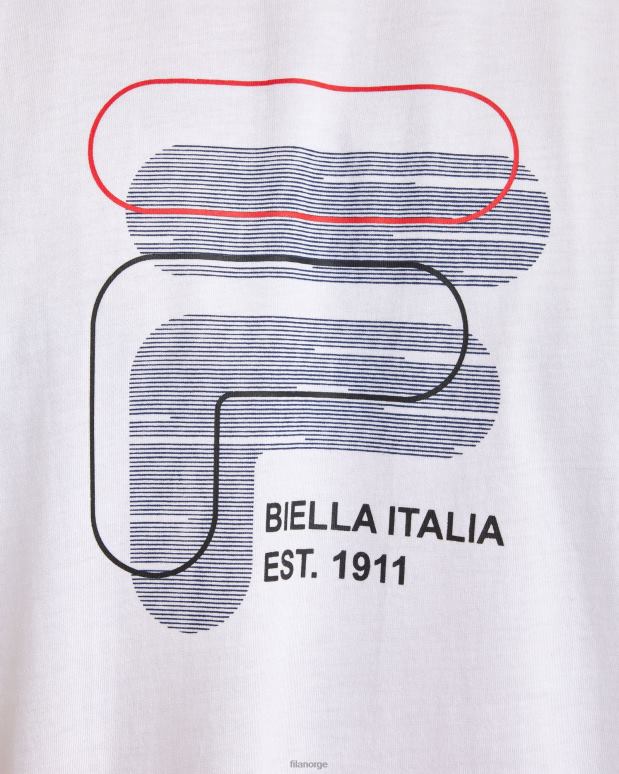 FILA menn fila herre pluss lennox t-skjorte hvit HHL842365 hvit