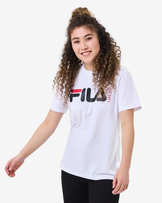 FILA menn fila hvit unisex london t-skjorte HHL842584 hvit
