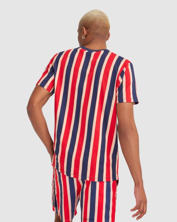 FILA menn fila jett-t-skjorte for menn ny marine HHL842389 ny marine