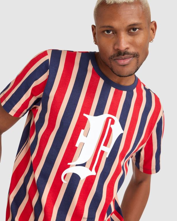 FILA menn fila jett-t-skjorte for menn ny marine HHL842389 ny marine