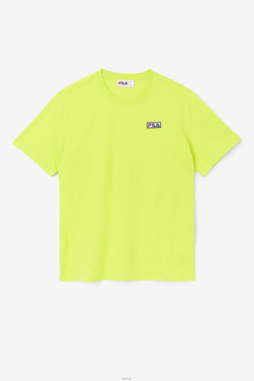 FILA menn fila lime punch skylar tee HHL84340 lime punch
